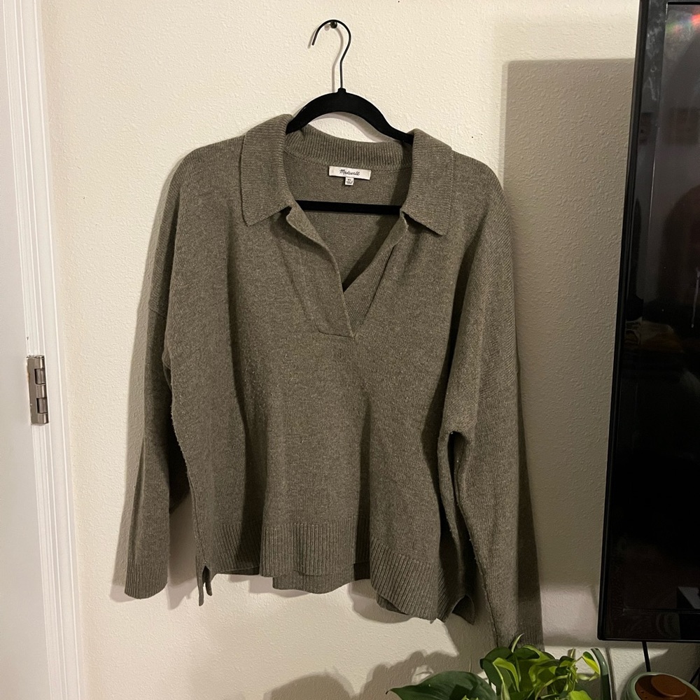 Madewell Davie Polo Sweater